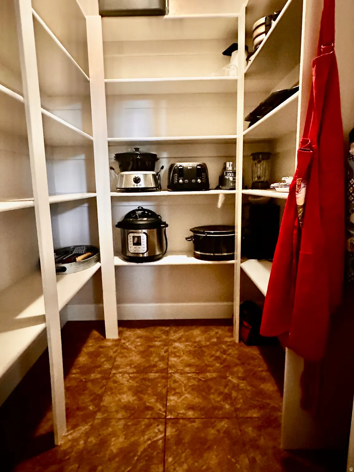 View of storage area
