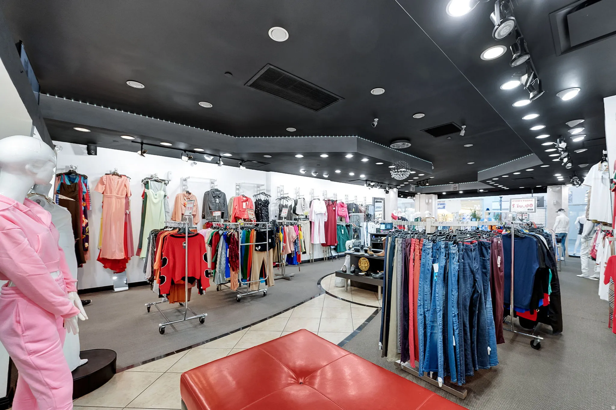 View of inside of Boutique