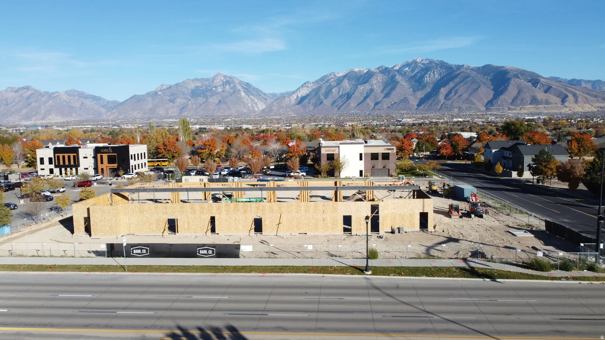 View of mountain backdrop