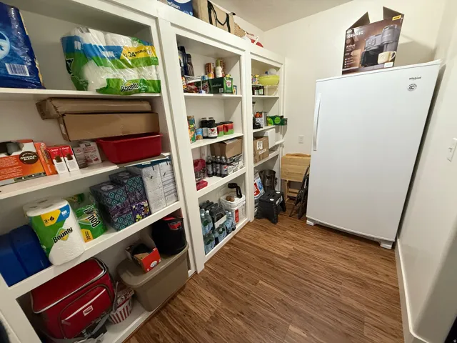 View of storage room
