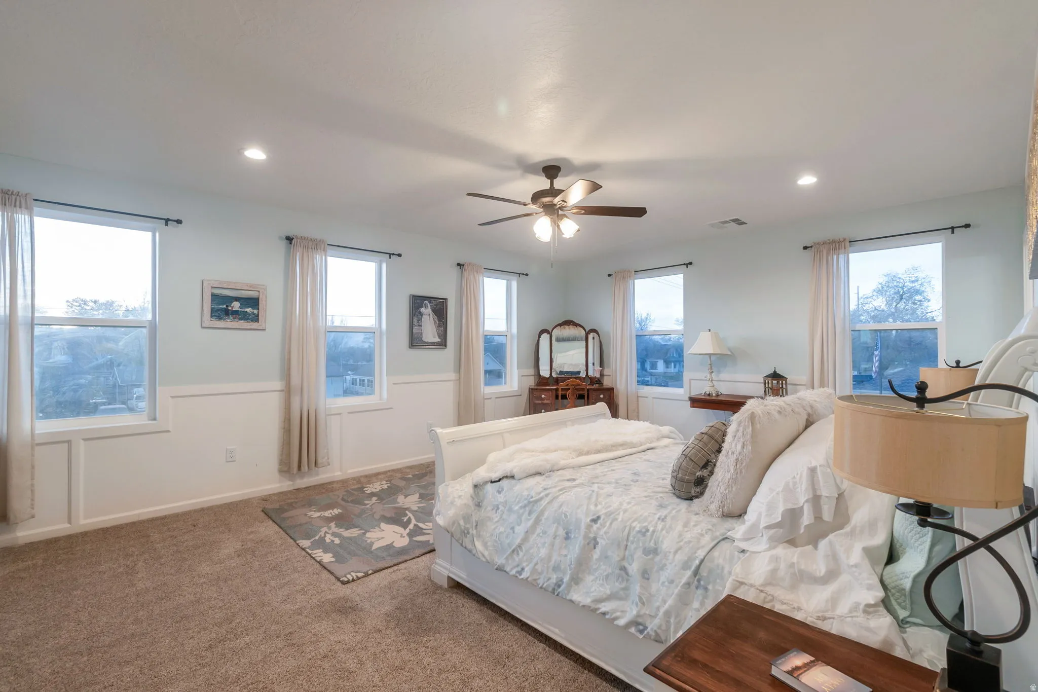 Master Bedroom with plenty of Natural light