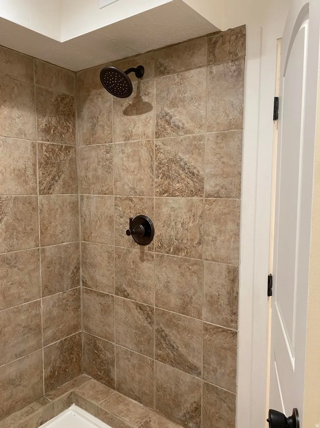 Tiled  shower