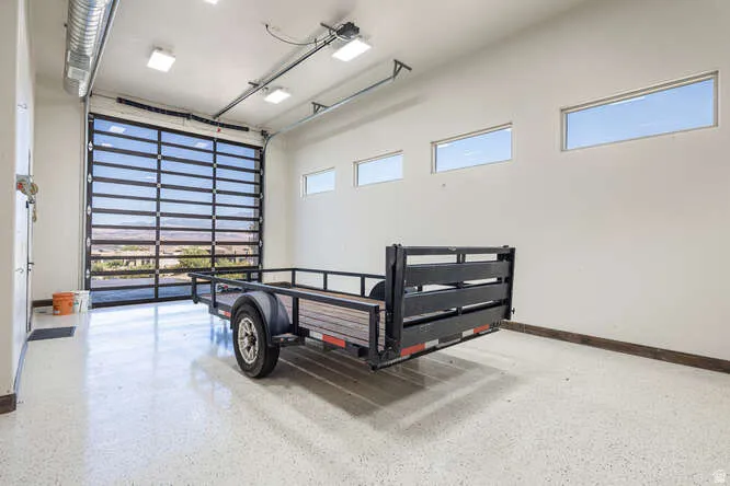RV Garage with baseboards