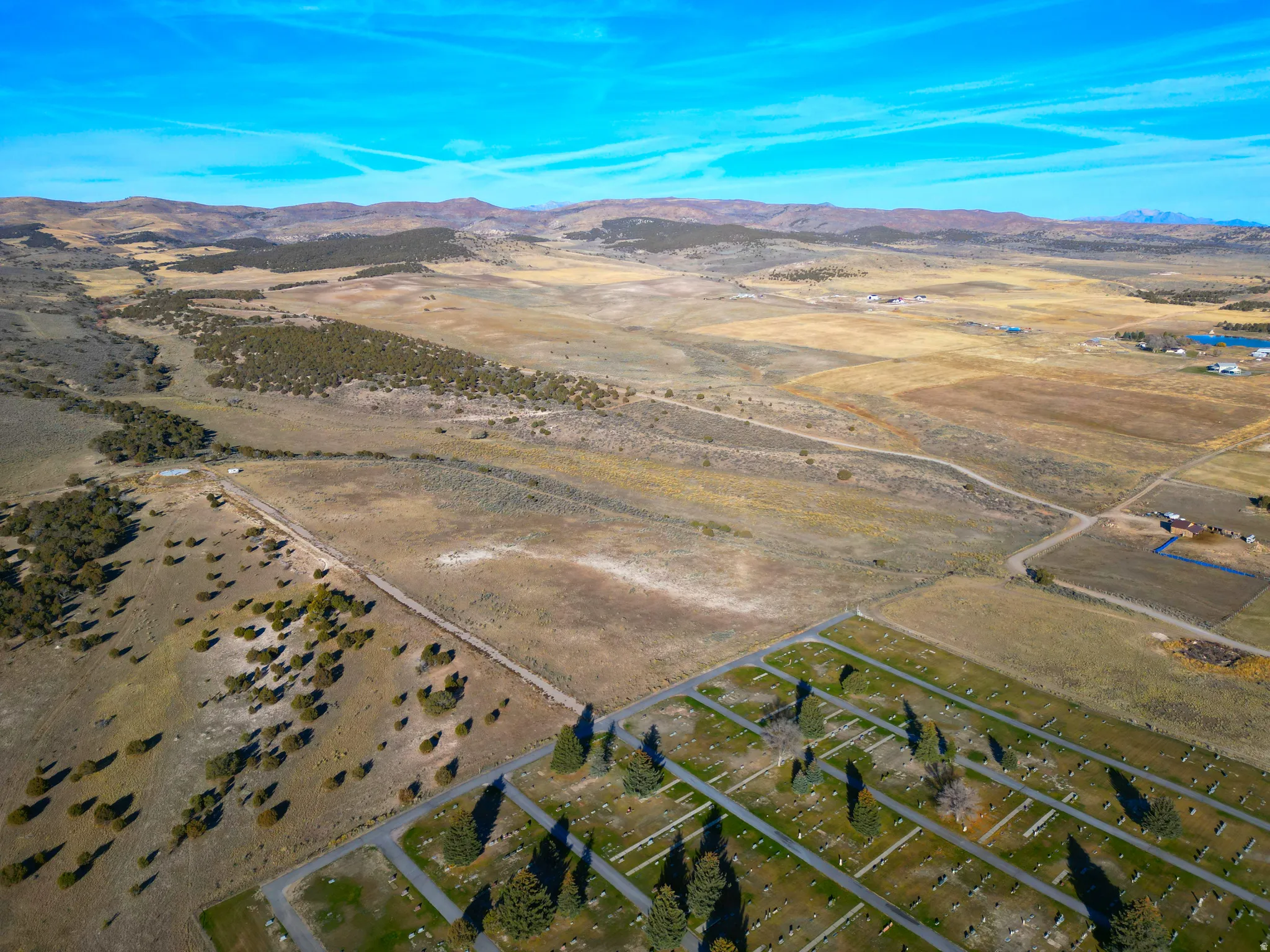 View of property location featuring rural landscape and mountains