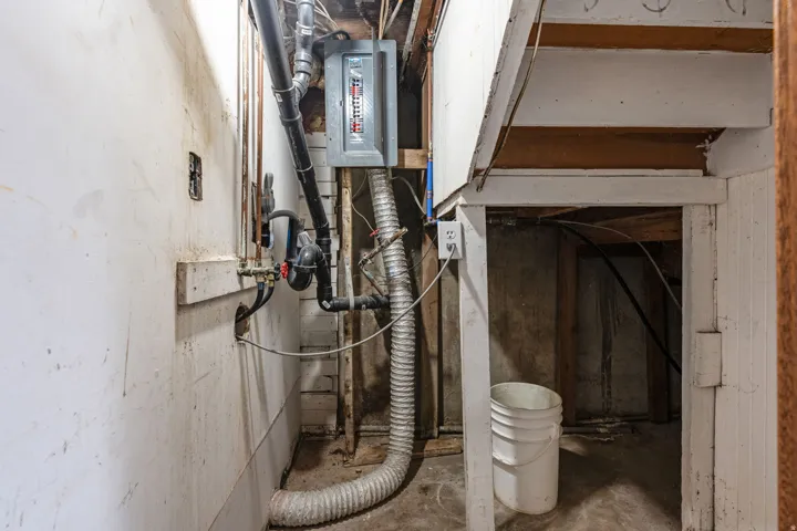 Utility room featuring electric panel