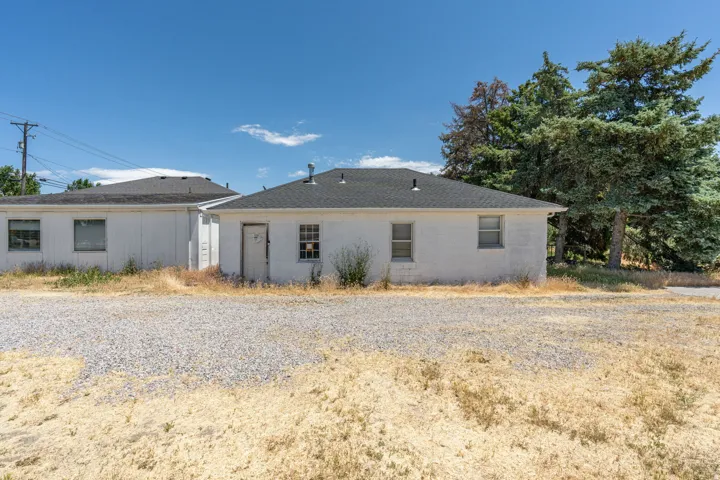 Rear view of property