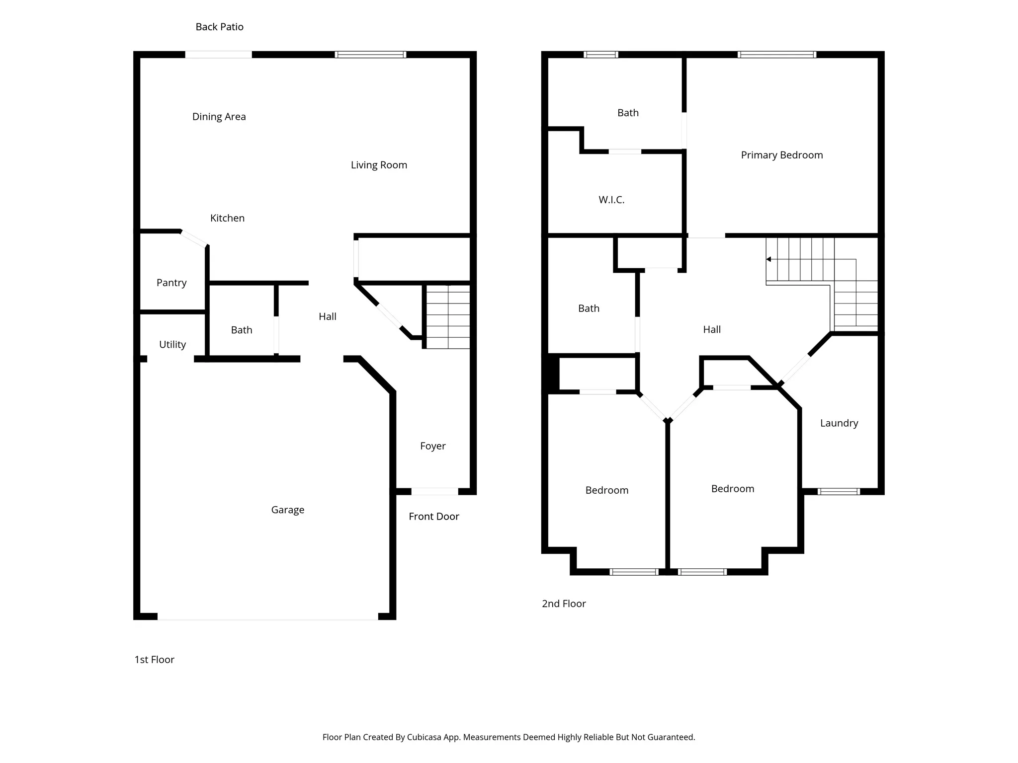 View of home floor plan