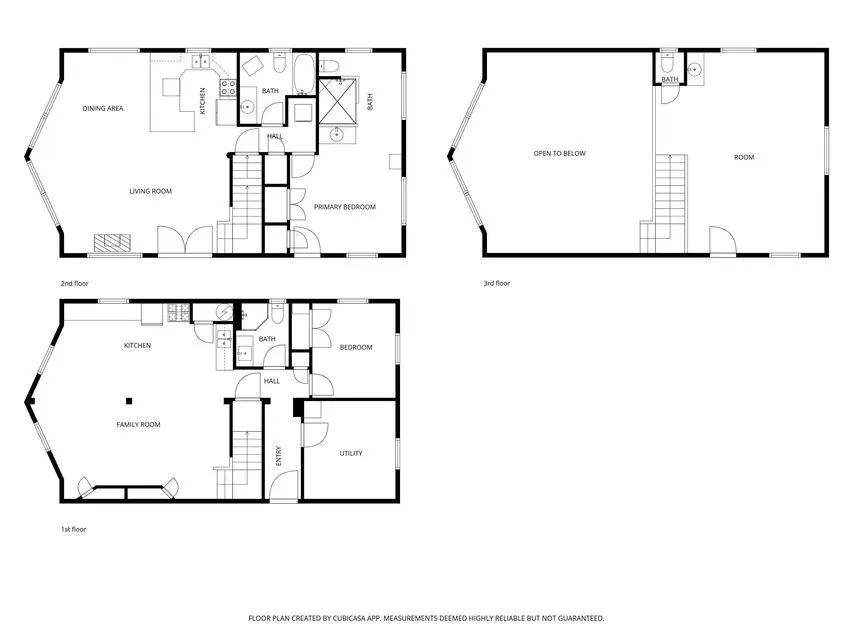 View of floor plan / room layout