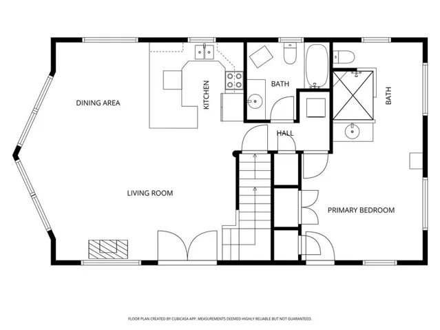 View of room layout