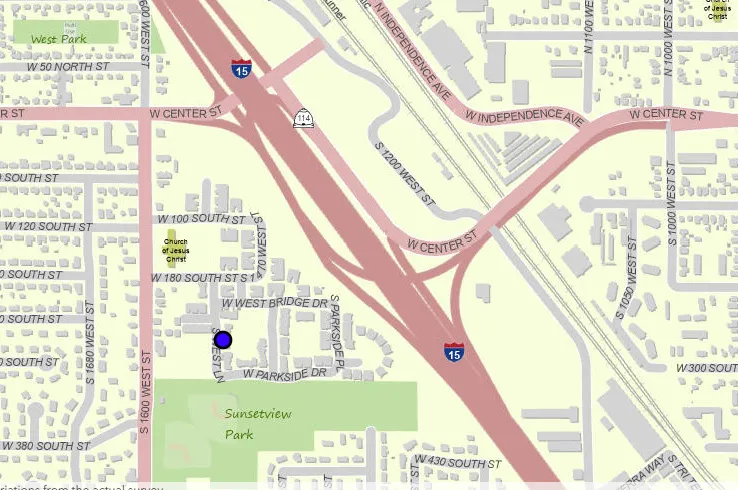 Map / location of property area