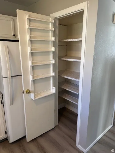 View of storage area