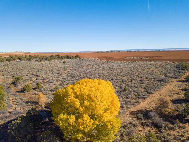 Water view with rural landscape and a desert landscape