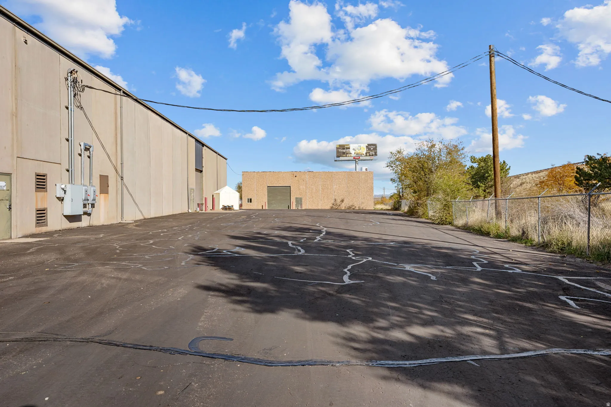 View of vehicle parking