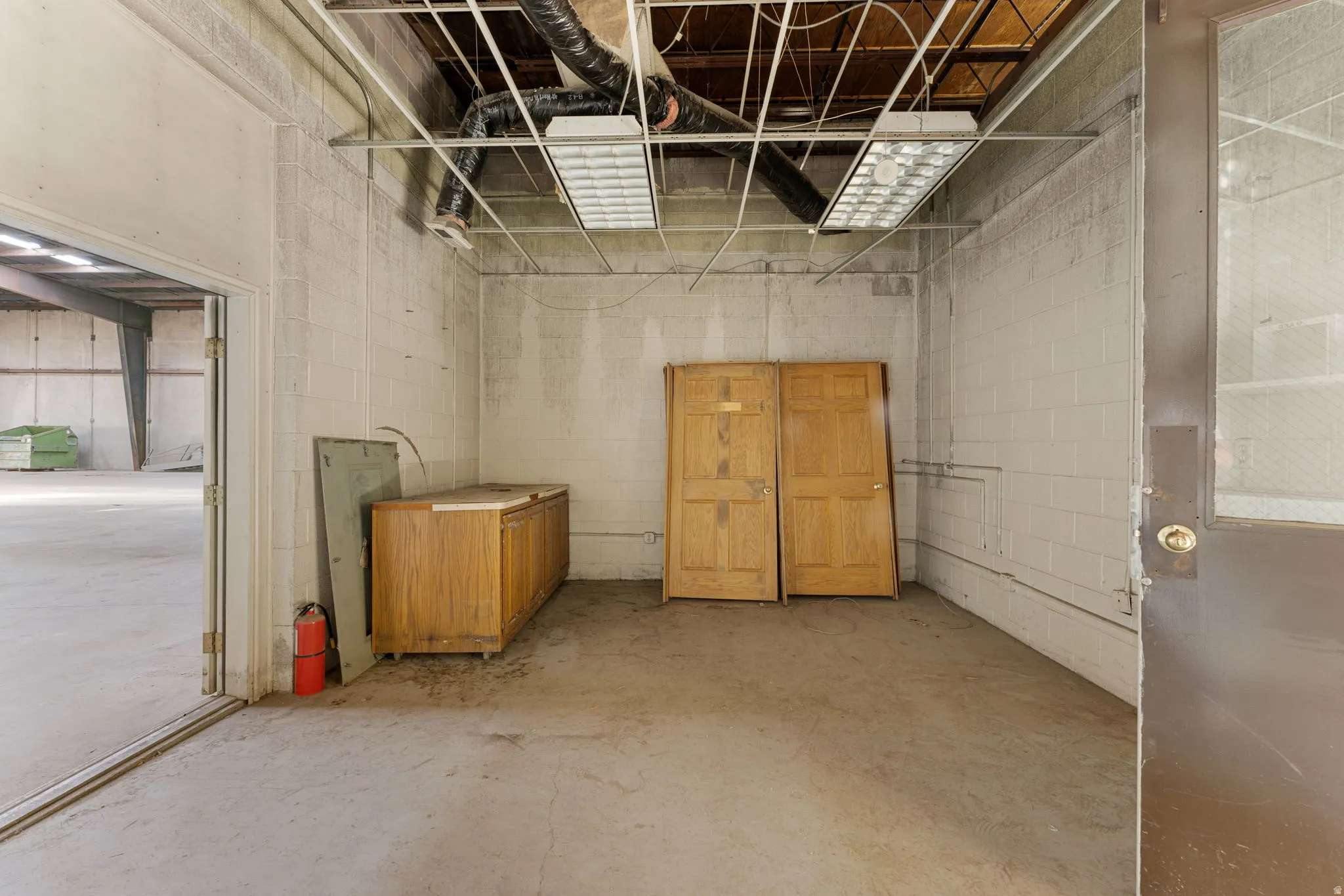View of basement