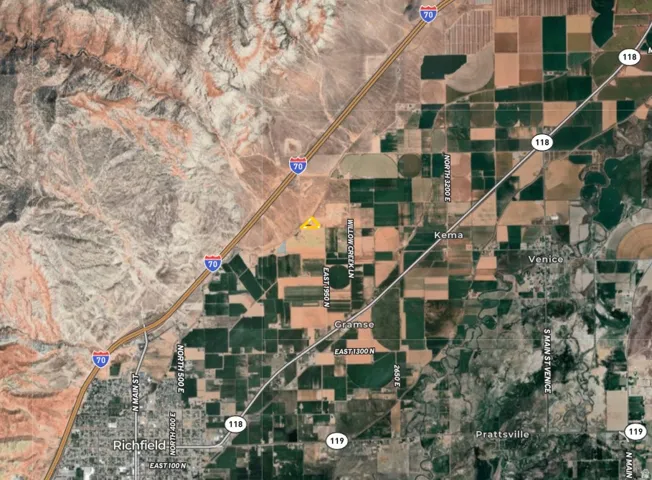 Location Map. Illustrating the property's geographic position and surrounding infrastructure