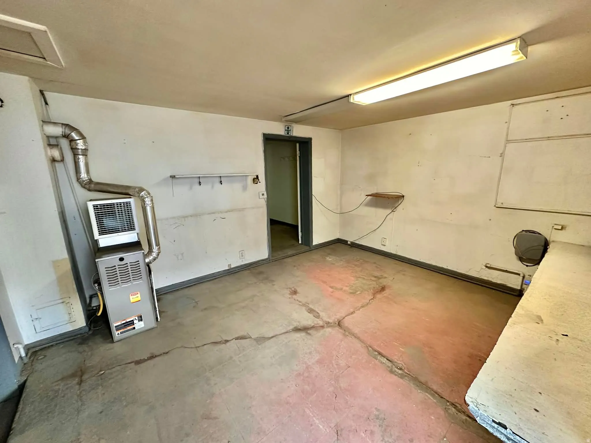 View of basement
