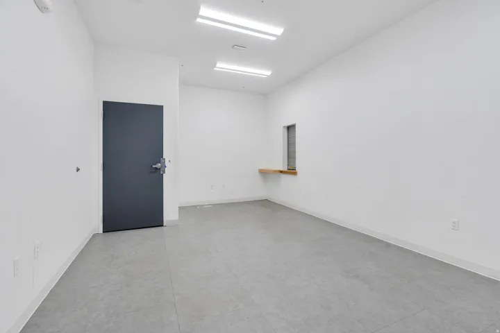 Empty room with baseboards