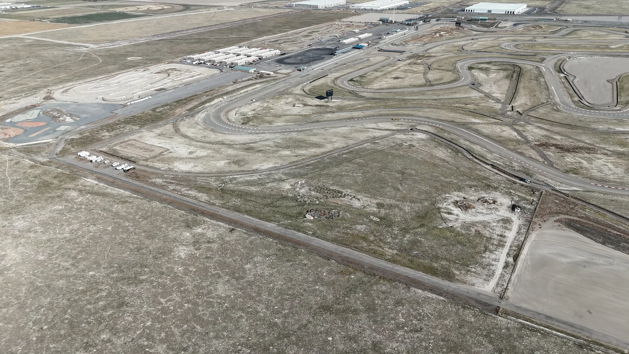 Aerial view of property's location