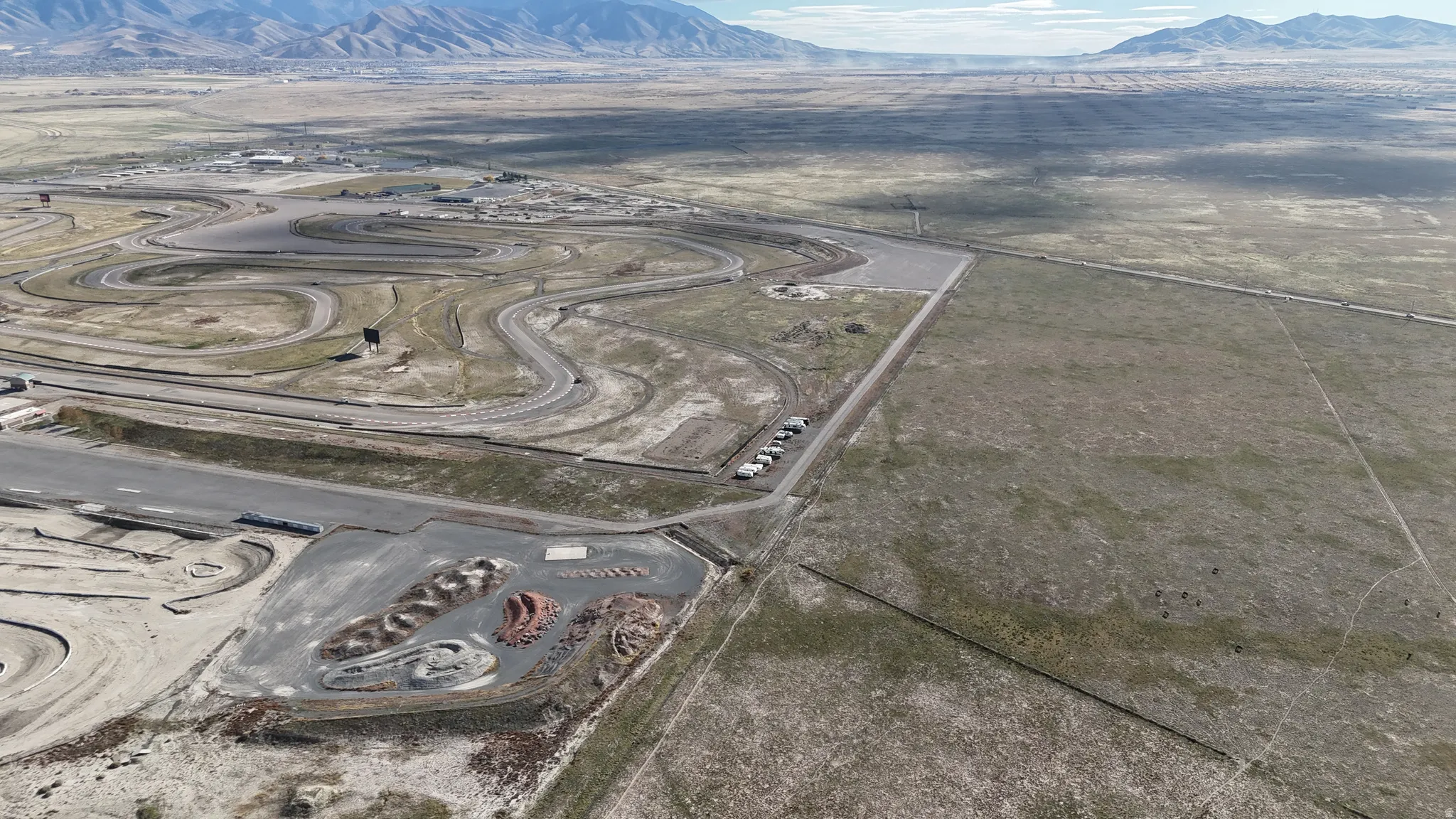 Drone / aerial view of mountains