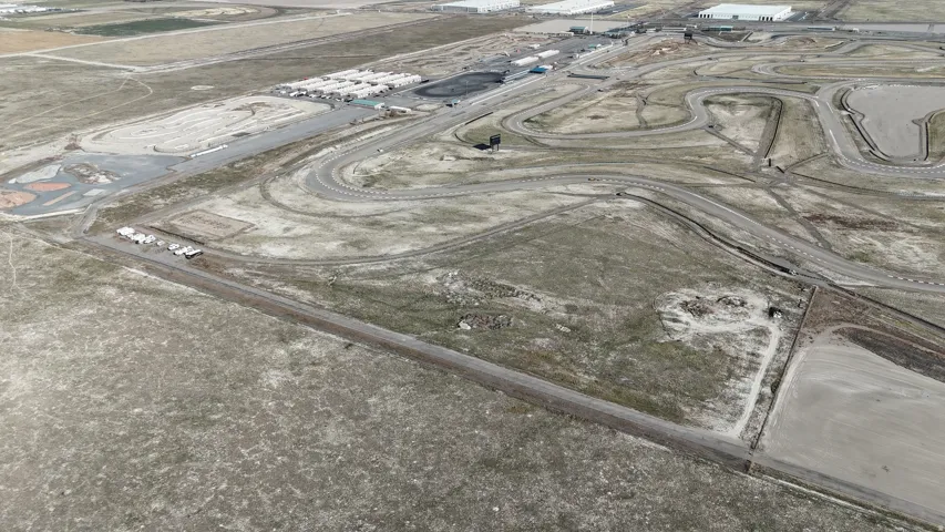 Aerial view of property's location