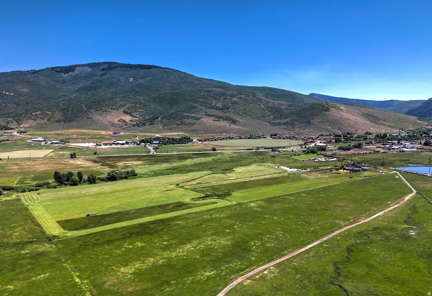 View of mountain backdrop