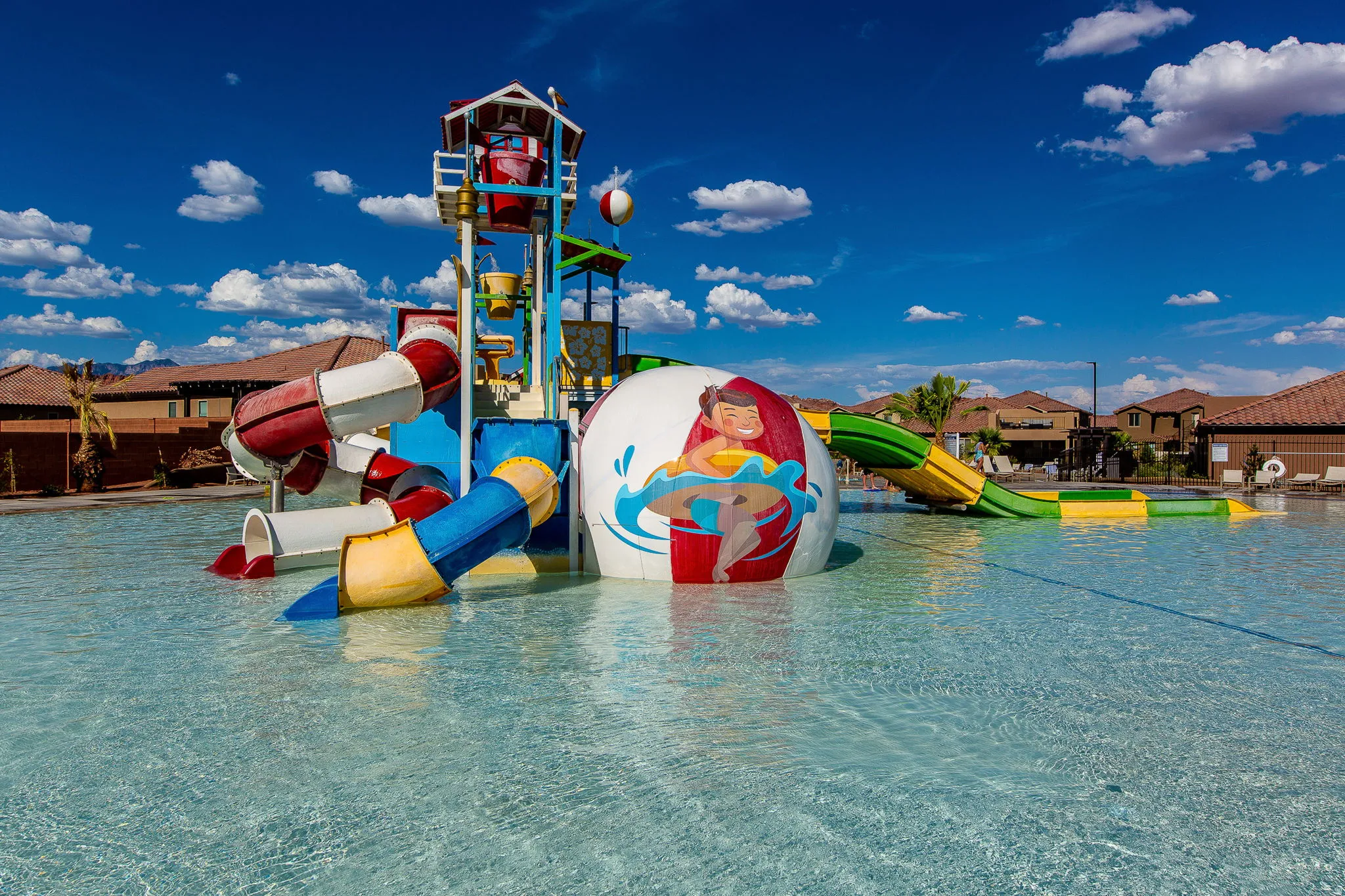 View of community playground