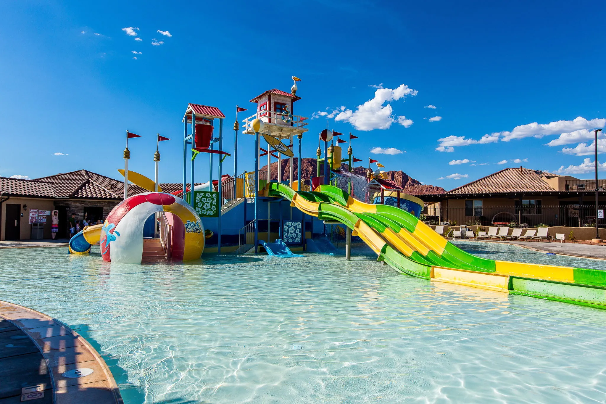 View of communal playground