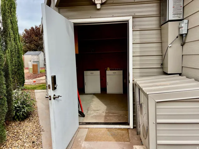 Entrance to property