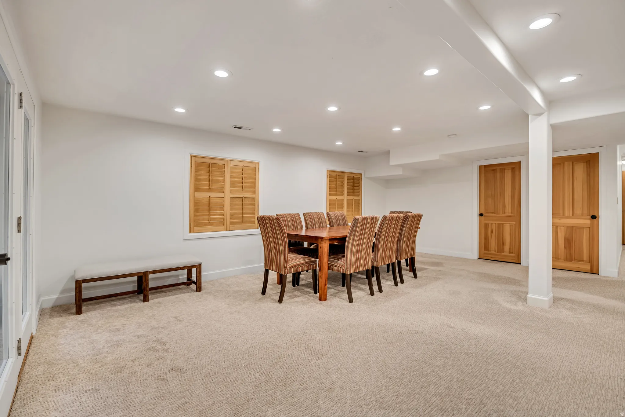 Basement family room