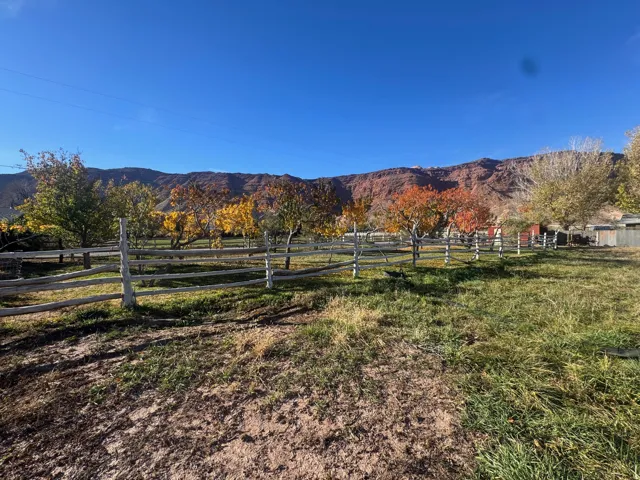 Mountain view featuring rural landscape