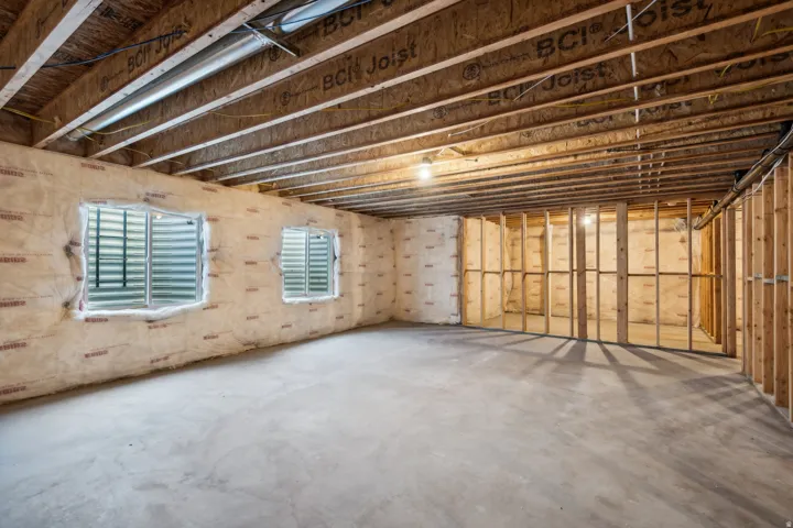 View of basement
