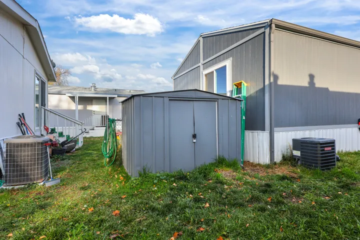 View of shed