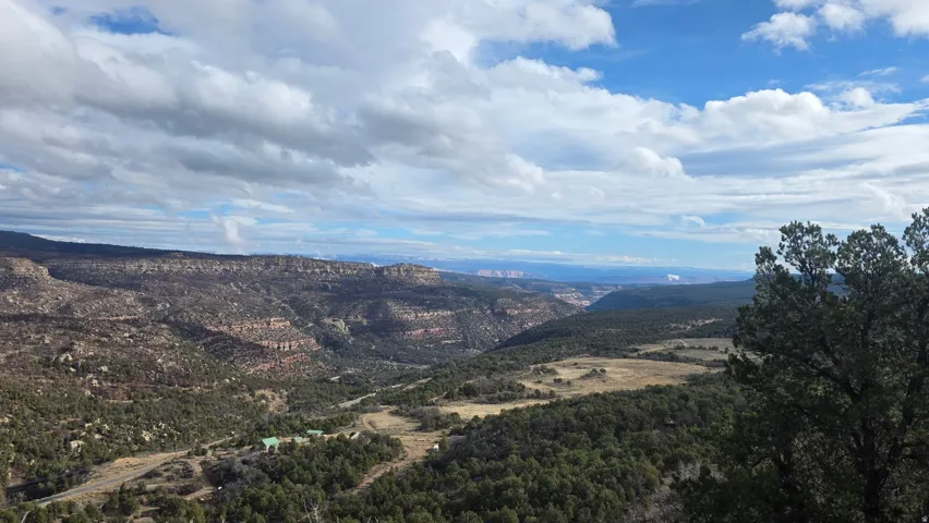 Looking East into Colorado