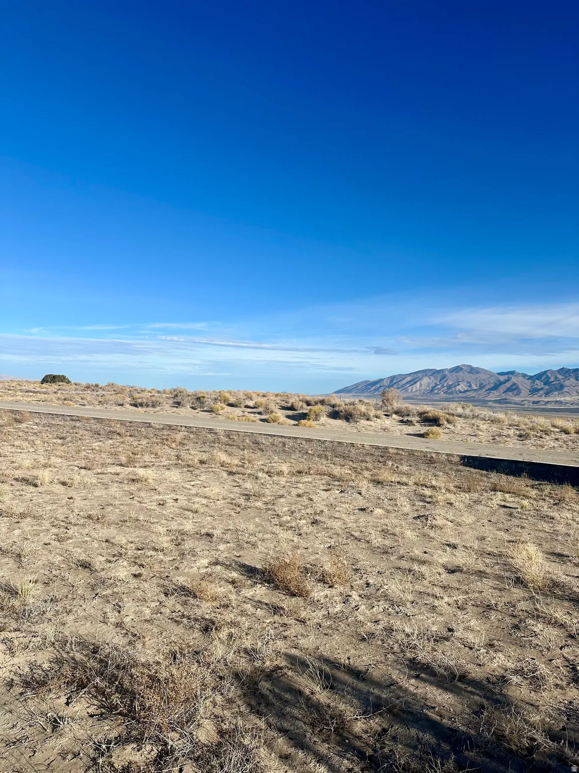 View of mountain background