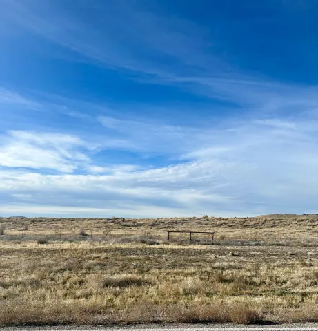 View of undeveloped land with rural landscape