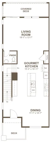 View of room layout