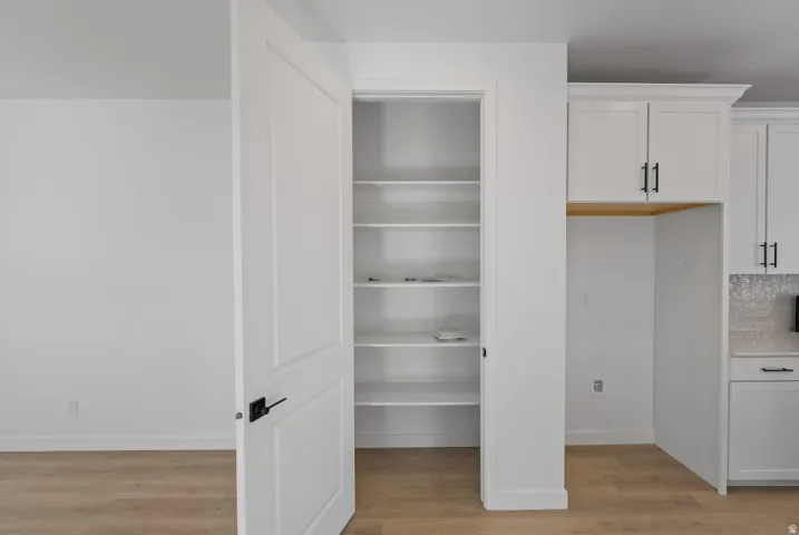 View of storage area
