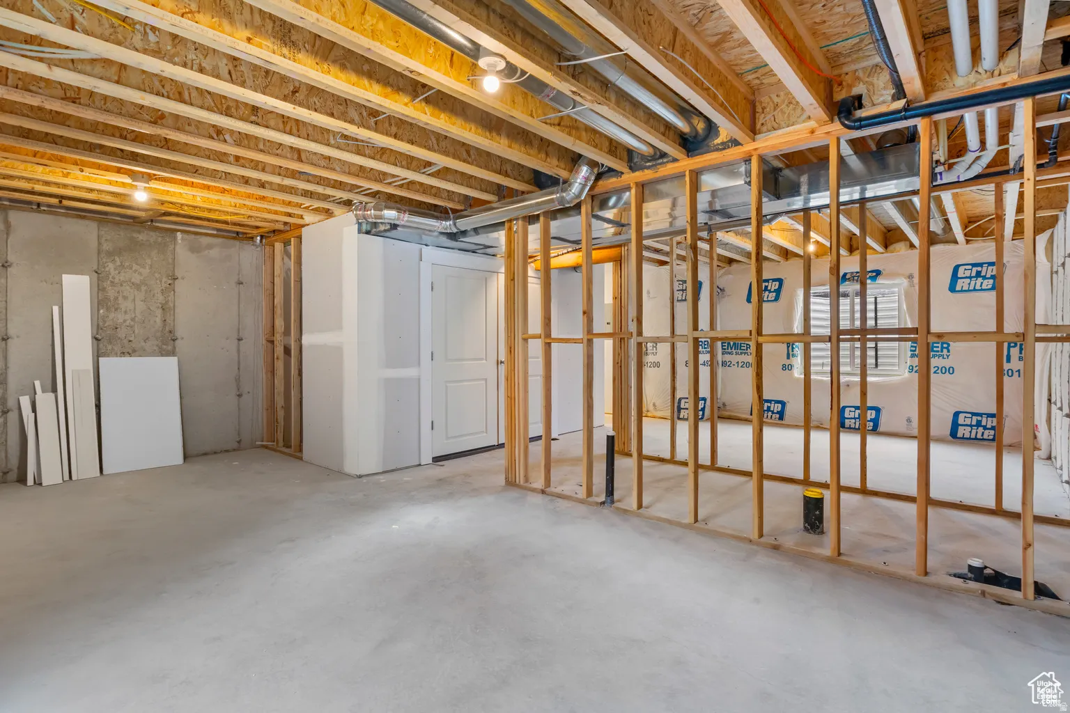 View of basement