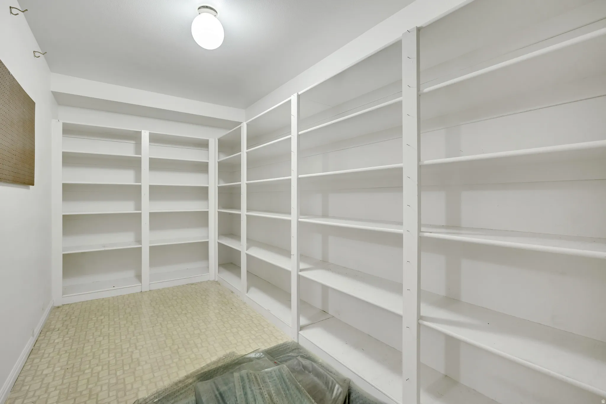 View of storage area