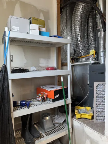 View of storage area