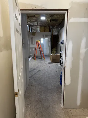 View of basement