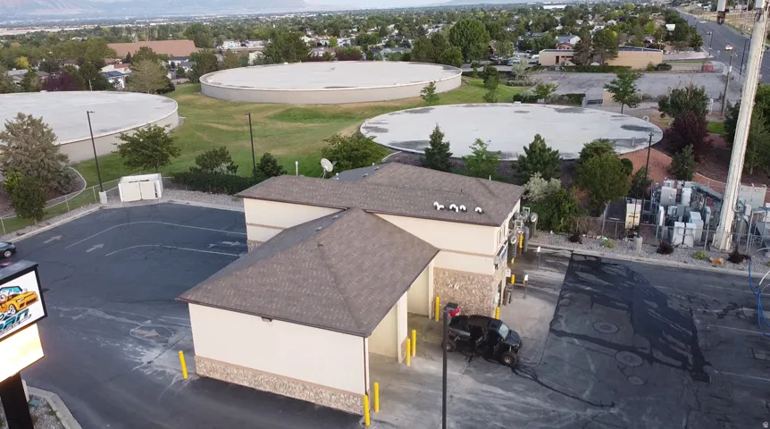 Drone / aerial view