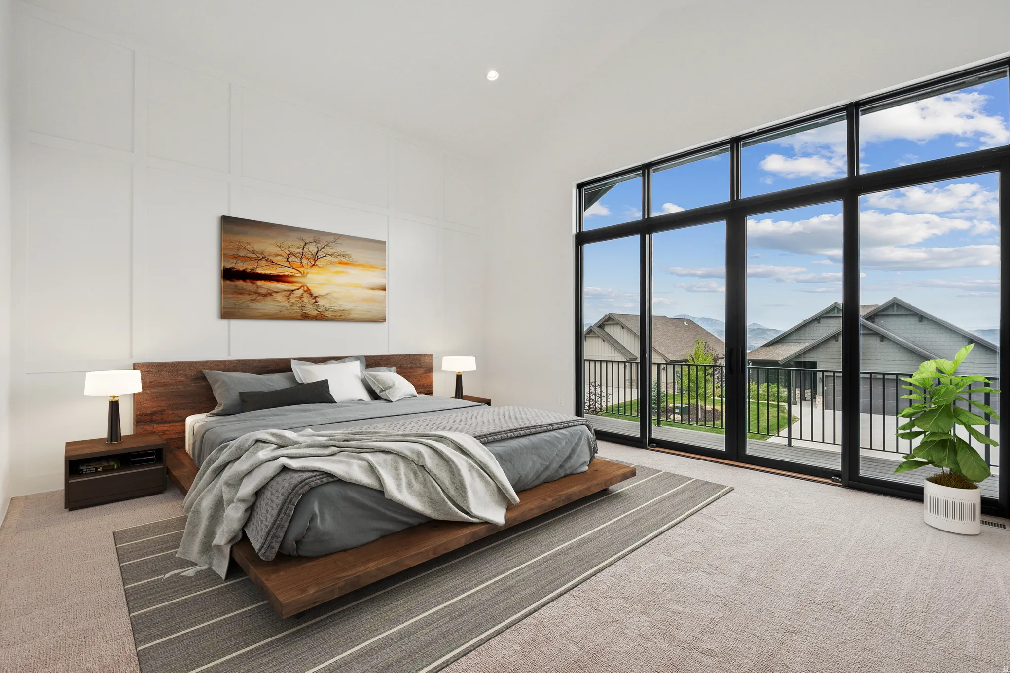 Large primary bedroom ensuite (#6) Direct access to exterior deck.