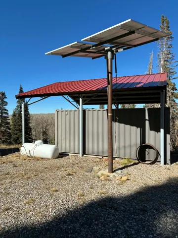 View of outdoor structure