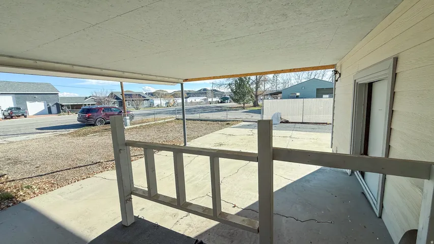 View of patio featuring a residential view