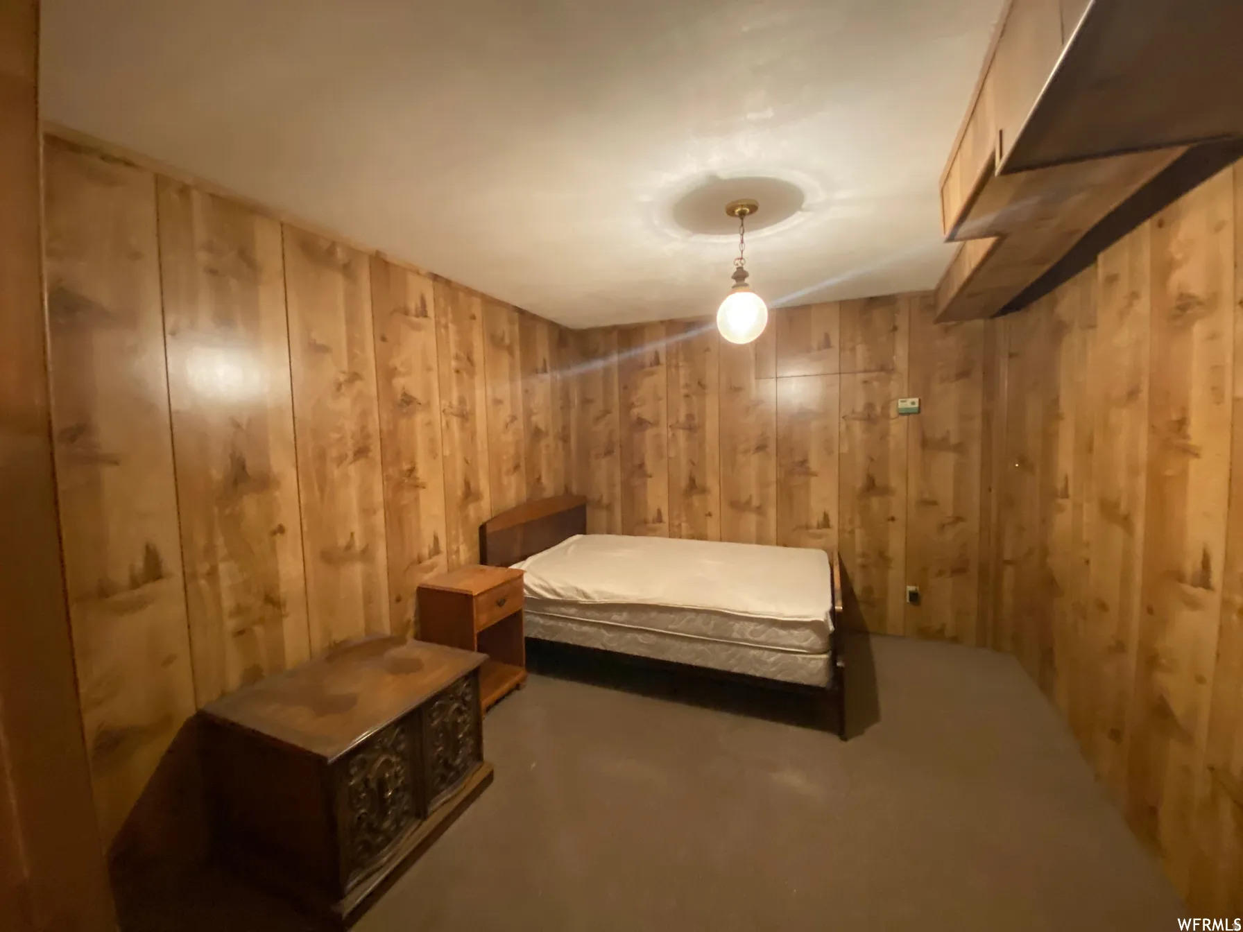Bonus room in house basement