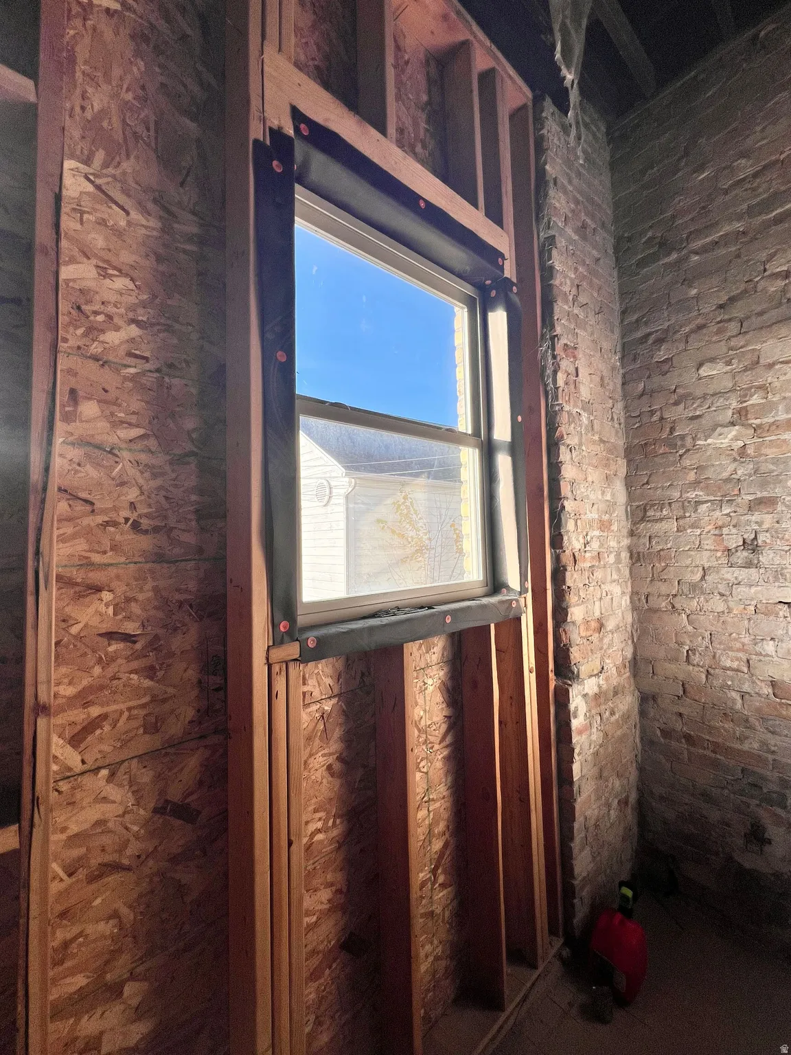 Detailed view of new window