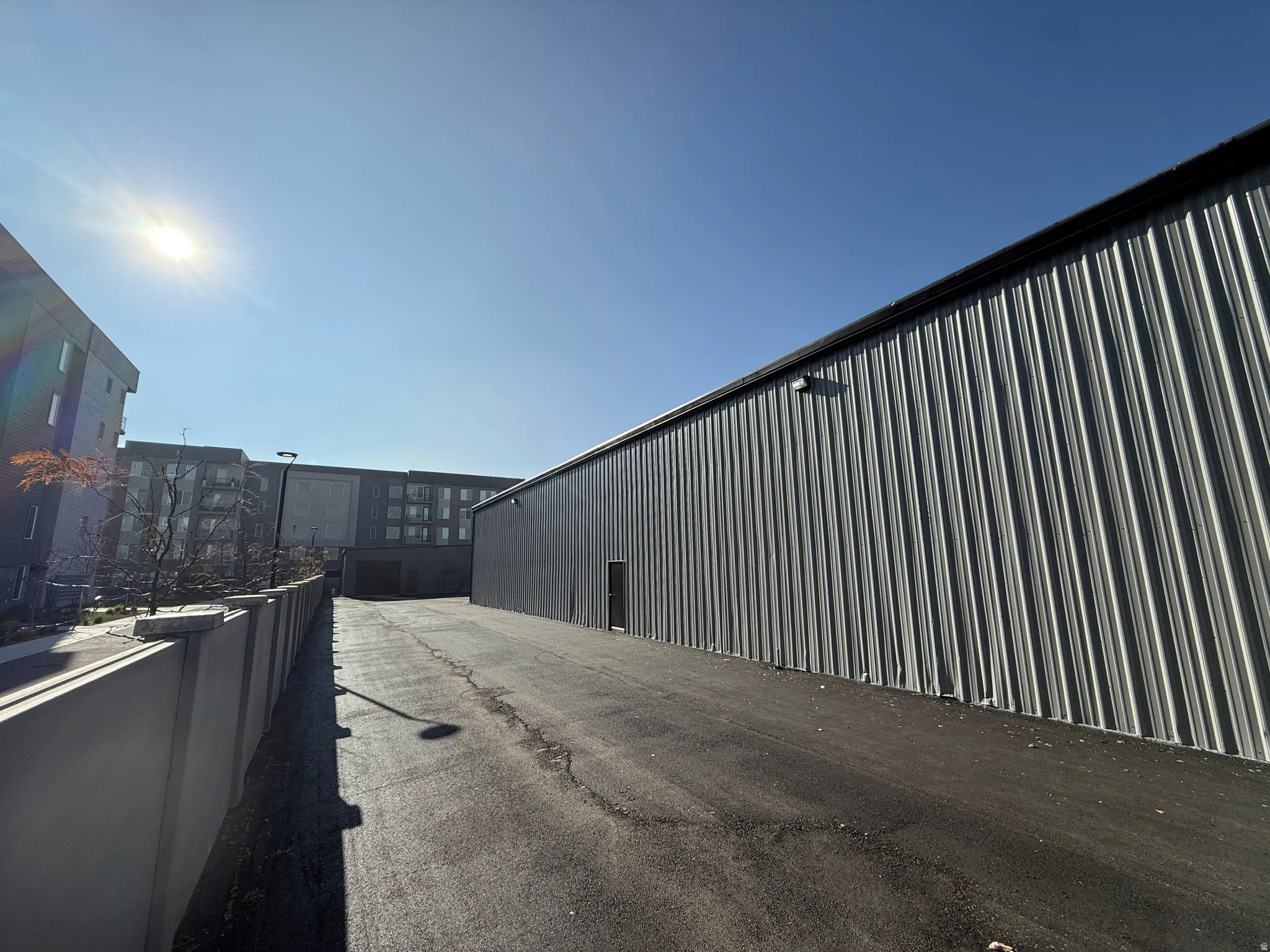 View of asphalt road