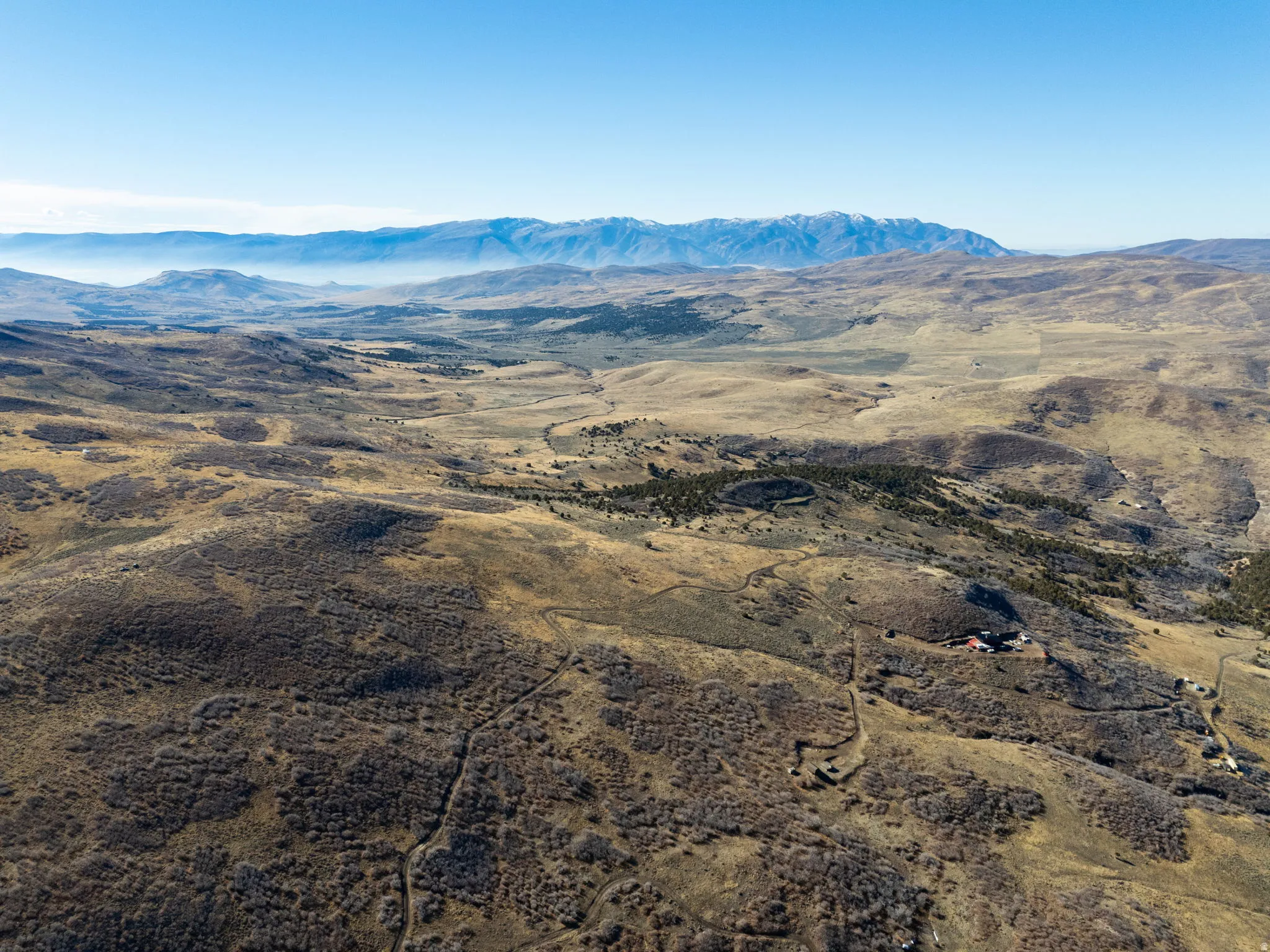 View of mountain background