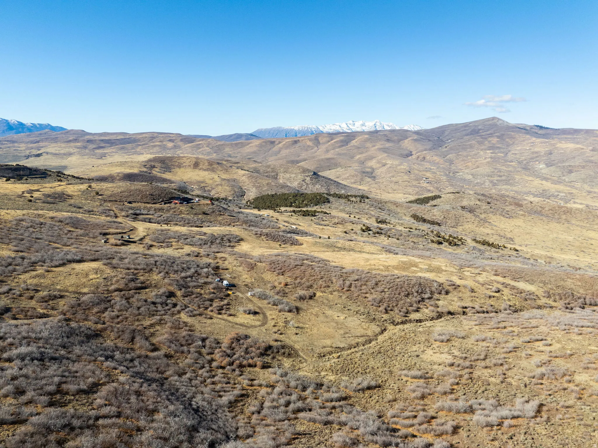 View of mountain background